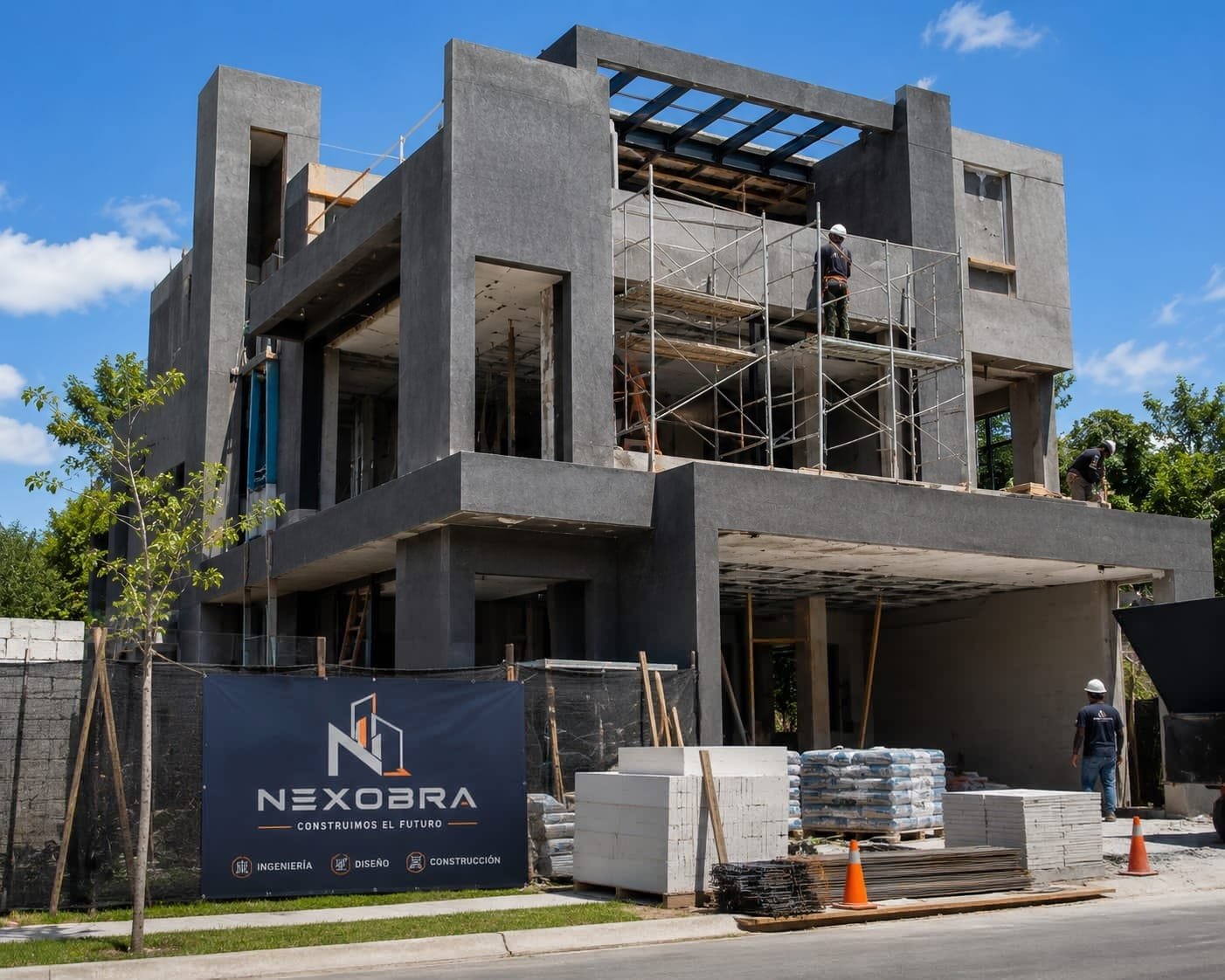 Vivienda en proceso de construcción